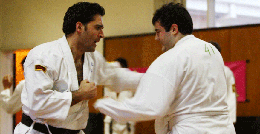 Adult beginner's karate
